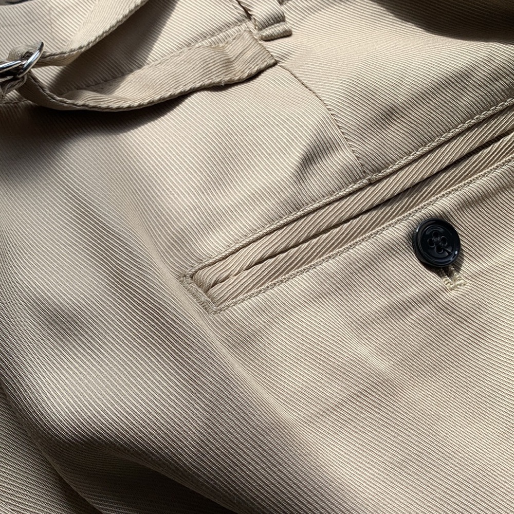 ❤️❤️❤️ Club Monaco Tab Detail khaki (beige) Pants size 12 ❤️❤️❤️ - Picture 7 of 7